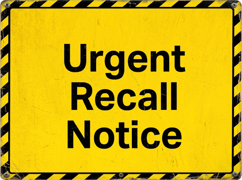 Urgent Recall Notice