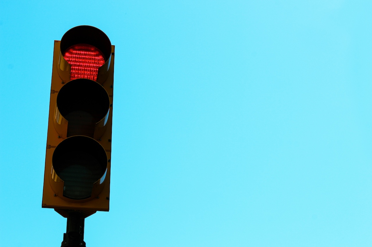 Are you ignoring the RED light?